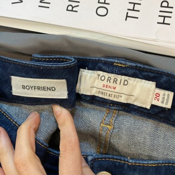Torrid Jeans boyfriend Jeans Size 20 - Picture 13 of 15